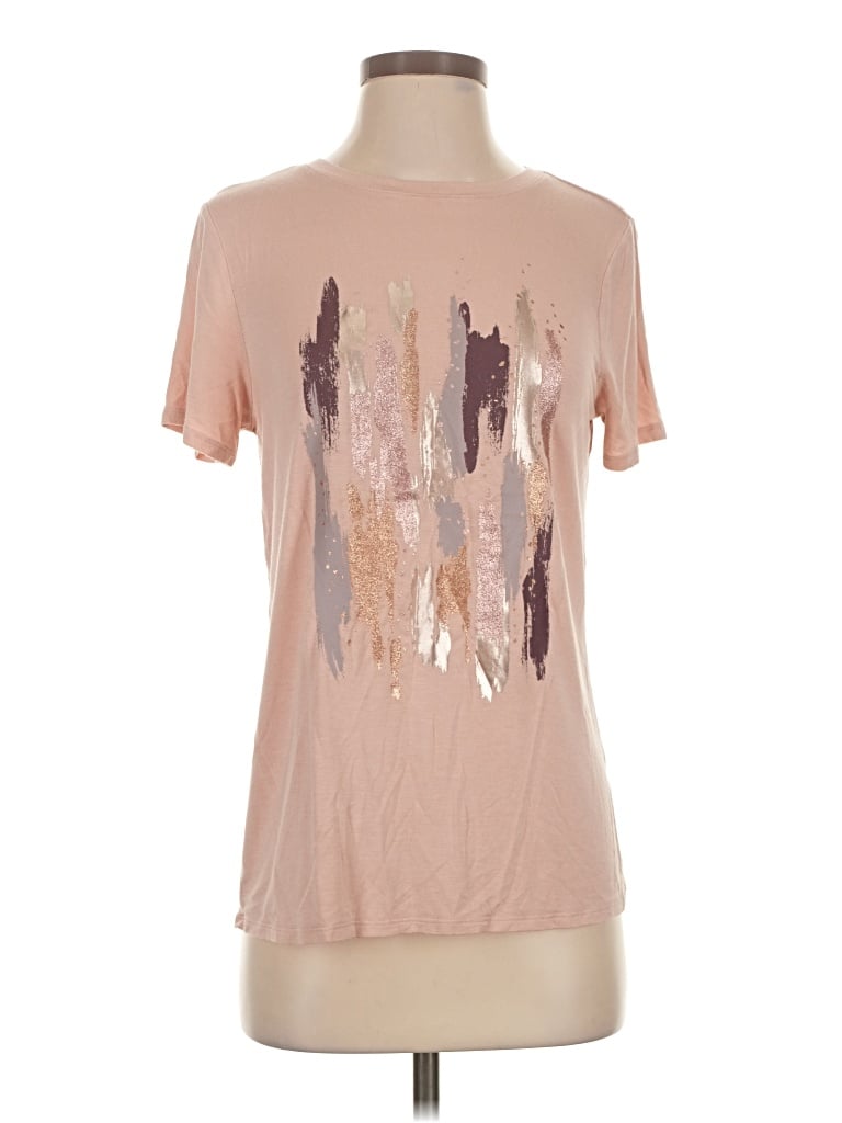 Pre-owned Apt. 9 Short Sleeve T-shirt In Pink