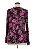 Elle Purple Long Sleeve Blouse Size XL - photo 2