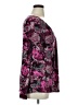 Elle Purple Long Sleeve Blouse Size XL - photo 4