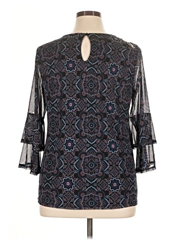 Absolutely Famous 3/4 Sleeve Blouse (view 2)