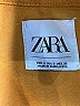 Zara 100% Cotton Orange Jacket Size S - photo 6