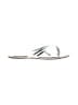 TKEES Metallic Silver Sandals Size 9 - photo 1