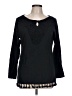 Crystal-Kobe 100% Cotton Black Long Sleeve Top Size L - photo 1