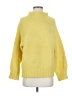 Equipment Solid Yellow Turtleneck Sweater Size XS - photo 1