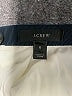 J.Crew 100% Polyester Stripes Ivory Casual Skirt Size 6 - photo 4