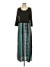 Lookbook Store Teal Casual Dress Size 0 - photo 1