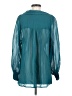 Nanette Lepore 100% Silk Teal Blouse Size 4 - photo 2