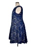 Eliza J Blue Cocktail Dress Size 16 - photo 5