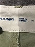 Old Navy 100% Cotton Solid Green Khaki Shorts Size 36 waist - photo 3