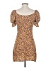 Shein 100% Polyester Paisley Brown Casual Dress Size S - photo 2