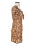 Shein 100% Polyester Paisley Brown Casual Dress Size S - photo 4