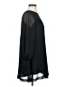 H&M 100% Polyester Solid Black Casual Dress Size 4 - photo 4