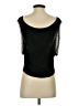 Alythea 100% Rayon Black Short Sleeve Top Size S - photo 2