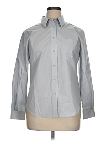 Foxcroft Long Sleeve Button-Down Shirt (view 1)