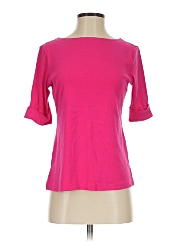 Karen Scott 3/4 Sleeve T-Shirt (view 1)