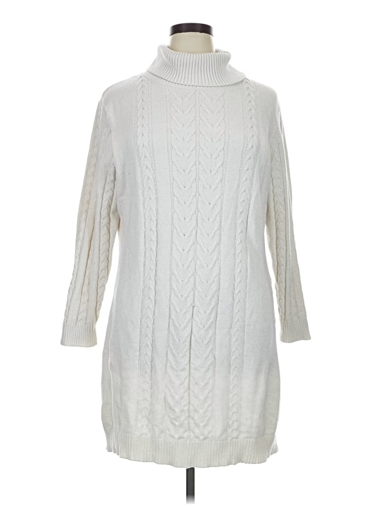 Pre-owned Serra Casual Dress In Ivory