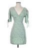 Shein 100% Polyester Green Cocktail Dress Size 2 - photo 1