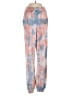 Bershka Tie-dye Blue Casual Pants Size XS - photo 1