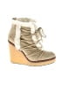 Moncler Ivory Tan Ankle Boots Size EU 38 - photo 1