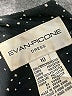 Evan Picone 100% Polyester Polka Dots Black Cocktail Dress Size 10 - photo 7