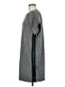 Madewell Solid Gray Casual Dress Size M - photo 5