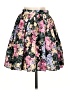 Shareen Floral Black Casual Skirt Size 2 - photo 2