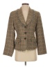 Peter Nygard 100% Wool Tweed Brown Wool Blazer Size 4 - photo 1