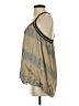 Devlin Tan Blue Sleeveless Blouse Size XS - photo 5