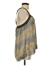 Devlin Tan Blue Sleeveless Blouse Size XS - photo 4