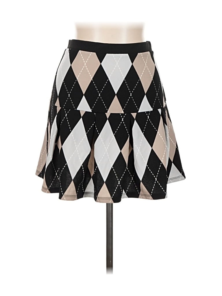Pre-owned Almost Famous Formal Skirt In Black