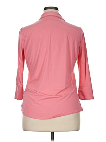 J. McLaughlin 3/4 Sleeve Blouse (view 2)