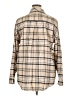 Unbranded 100% Cotton Plaid Tan Long Sleeve Button-Down Shirt Size XL - photo 2