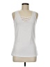 Sarin Mathews White Sleeveless Top Size M - photo 1