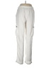 Silver Wishes 100% Polyester White Cargo Pants Size 12 - photo 2