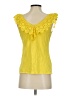 Lilly Pulitzer Yellow Sleeveless Blouse Size S - photo 2