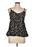 Unbranded 100% Polyester Black Sleeveless Top Size L - photo 1