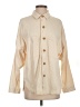 Serra Solid Ivory Long Sleeve Button-Down Shirt Size XS - Sm - photo 1