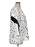 Alfani 100% Polyester Polka Dots Silver 3/4 Sleeve Blouse Size XL - photo 4