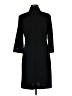 Express 100% Polyester Solid Black Casual Dress Size 9 - 10 - photo 2