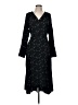 Lev Apparel 100% Rayon Black Casual Dress Size M - photo 1