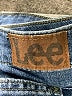 Lee Blue Denim Shorts Size 37 waist (estimated) - photo 3