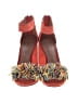 BCBGMAXAZRIA Tropical Red Heels Size EU 38 - photo 2