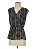 Who What Wear 100% Polyester Black Sleeveless Blouse Size S - photo 1
