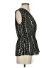 Who What Wear 100% Polyester Black Sleeveless Blouse Size S - photo 4