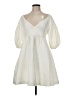 Assorted Brands 100% Polyester Ivory Casual Dress Size 6 - photo 1