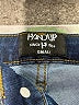 Assorted Brands Solid Blue Denim Shorts Size S - photo 3