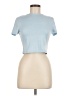 Unbranded Blue Short Sleeve Turtleneck Size M - photo 1