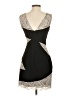 BCBGMAXAZRIA Graphic Black Cocktail Dress Size 0 - photo 2