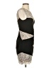 BCBGMAXAZRIA Graphic Black Cocktail Dress Size 0 - photo 4