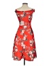 Boohoo 100% Polyester Floral Red Cocktail Dress Size 4 - photo 2